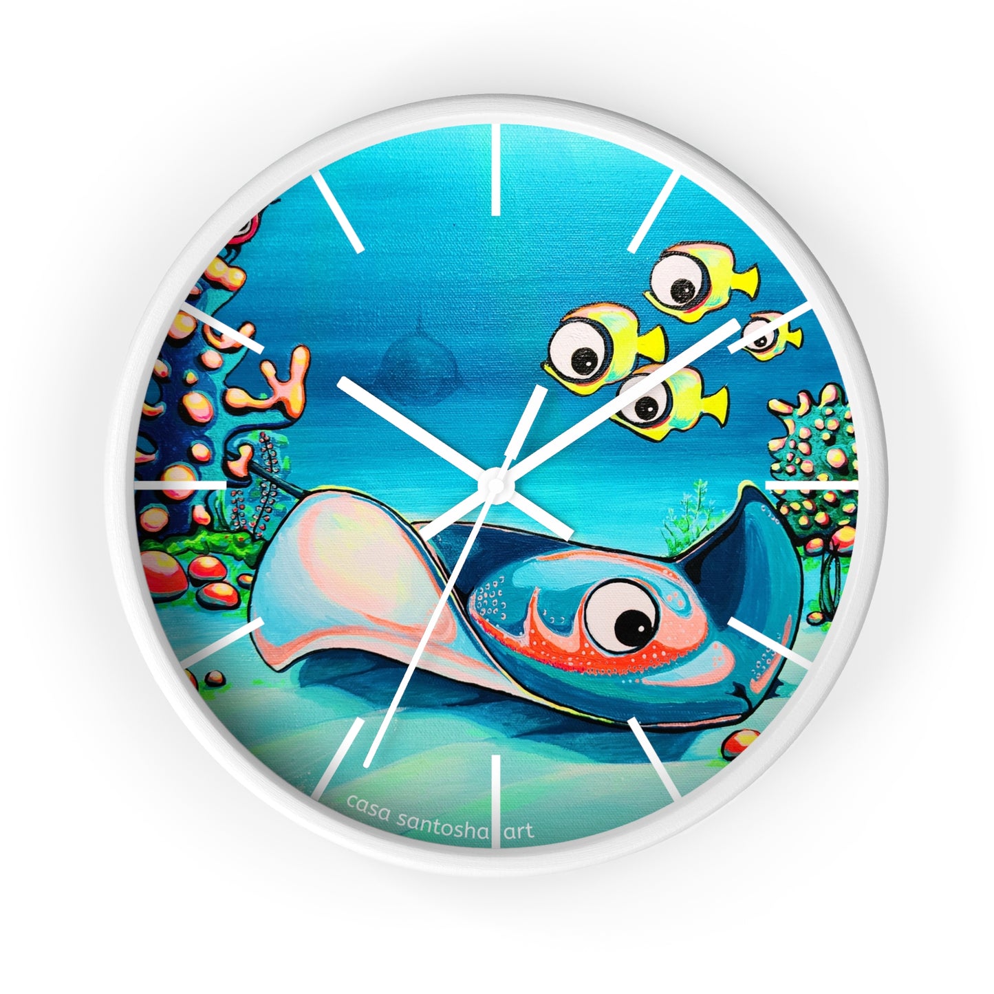 Cyclops Stingray Pop Art Wall Clock