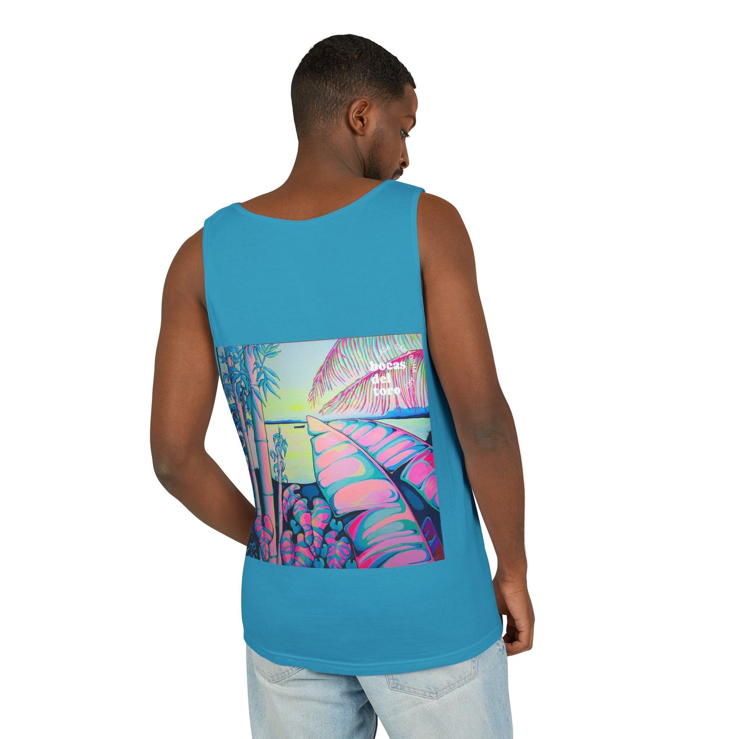 Unisex Serenity Bocas Tank Top - Perfect for Summer Vibes
