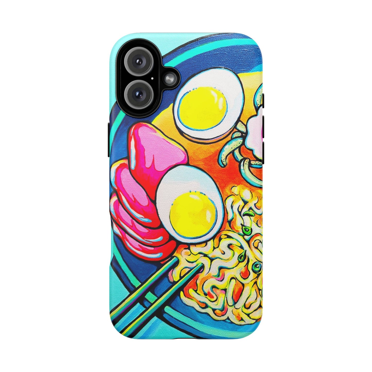 Neon Ramen Tough Phone Case