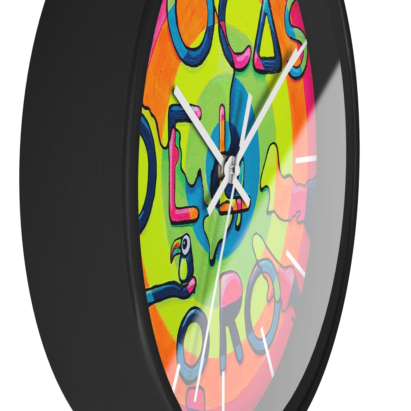 Bocas Del Toro Islands Pop Art Wall Clock