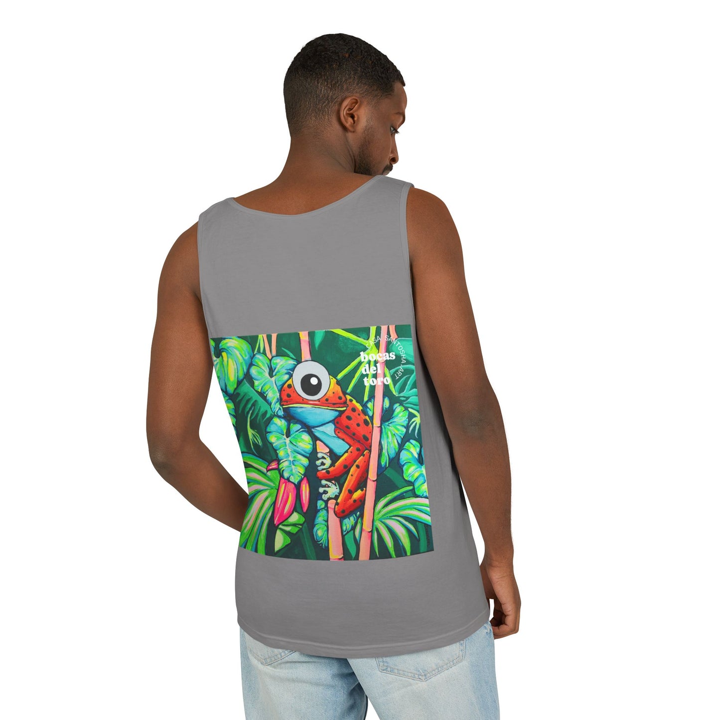 Unisex Cyclops Red Frog Tank Top - Perfect for Summer Vibes