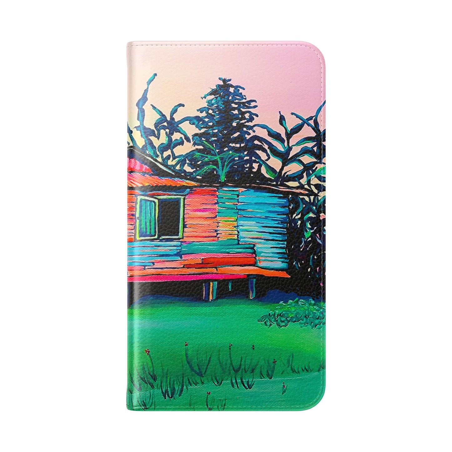 Luis Russell House Bocas Flip Phone Case – Wallet Cover with Card Slots