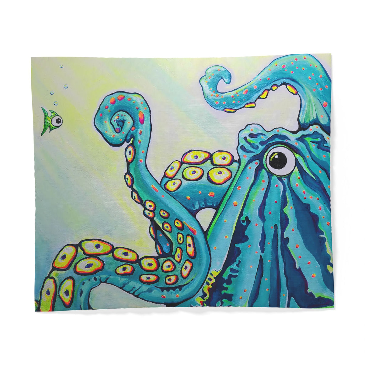 Cyclops Octopus Duvet Cover
