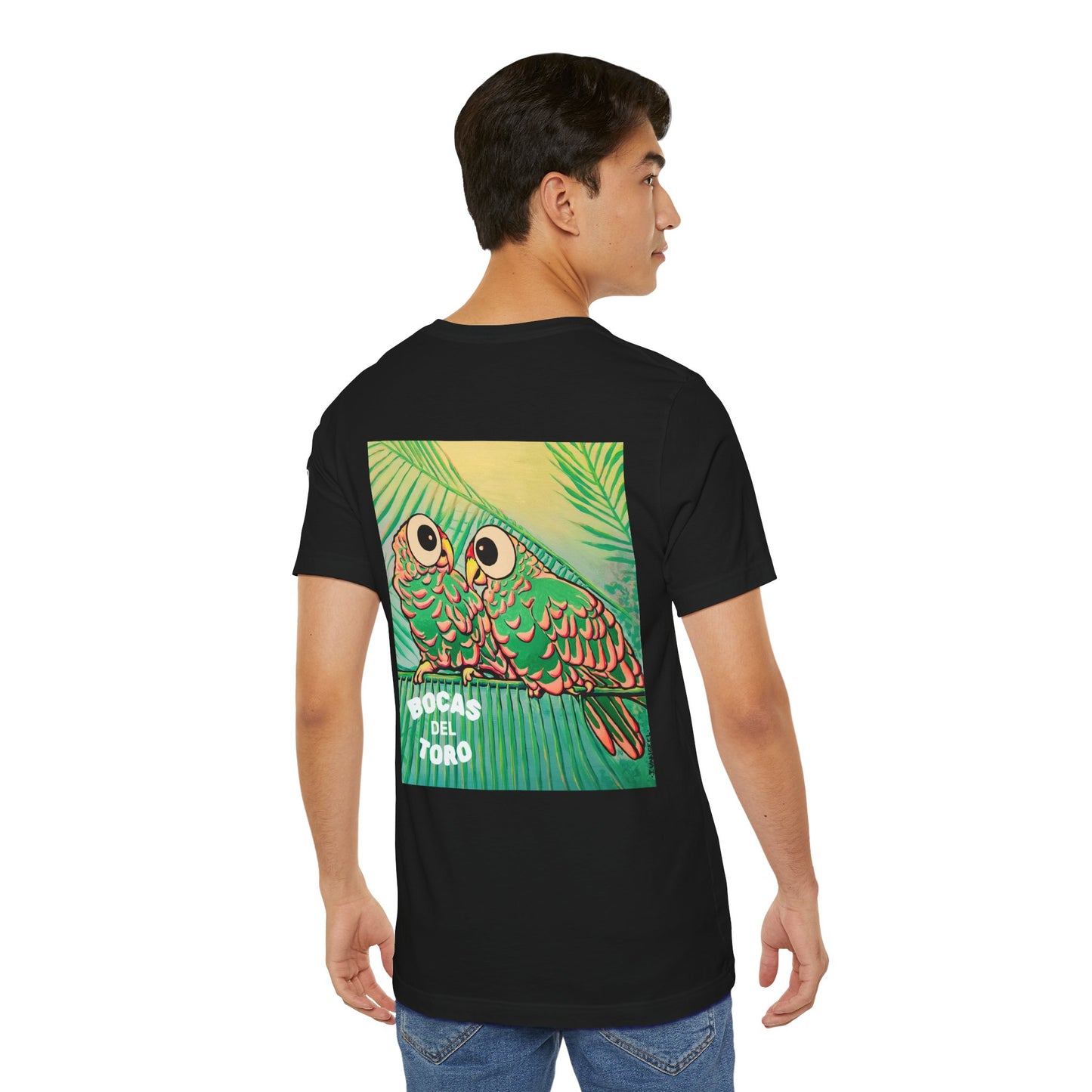 Unisex Chatty Cyclops Parrots Tee