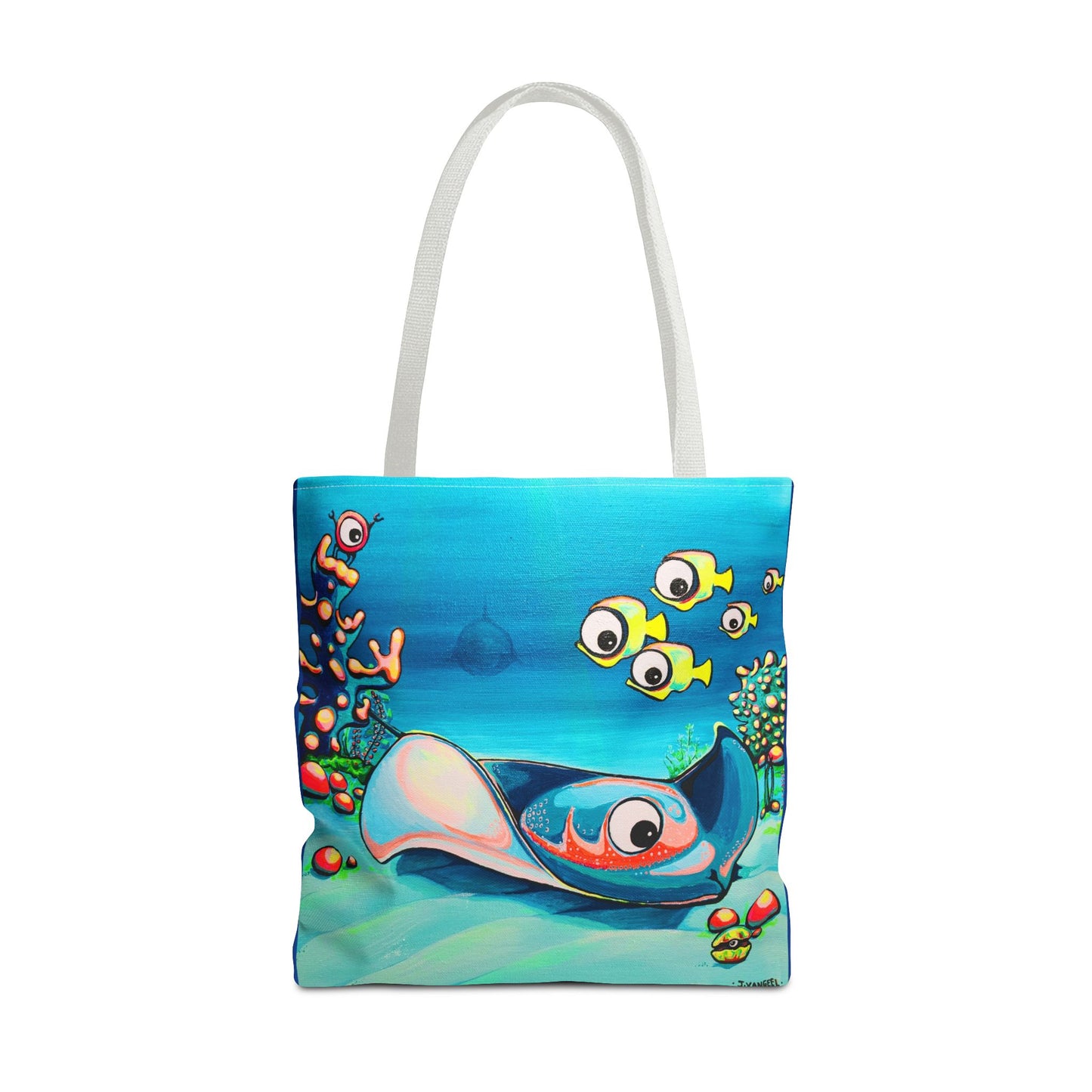 Premium Cyclops Stingray Tote Bag, Original Artist Design, Reusable Shopping Tote, Eco-Friendly