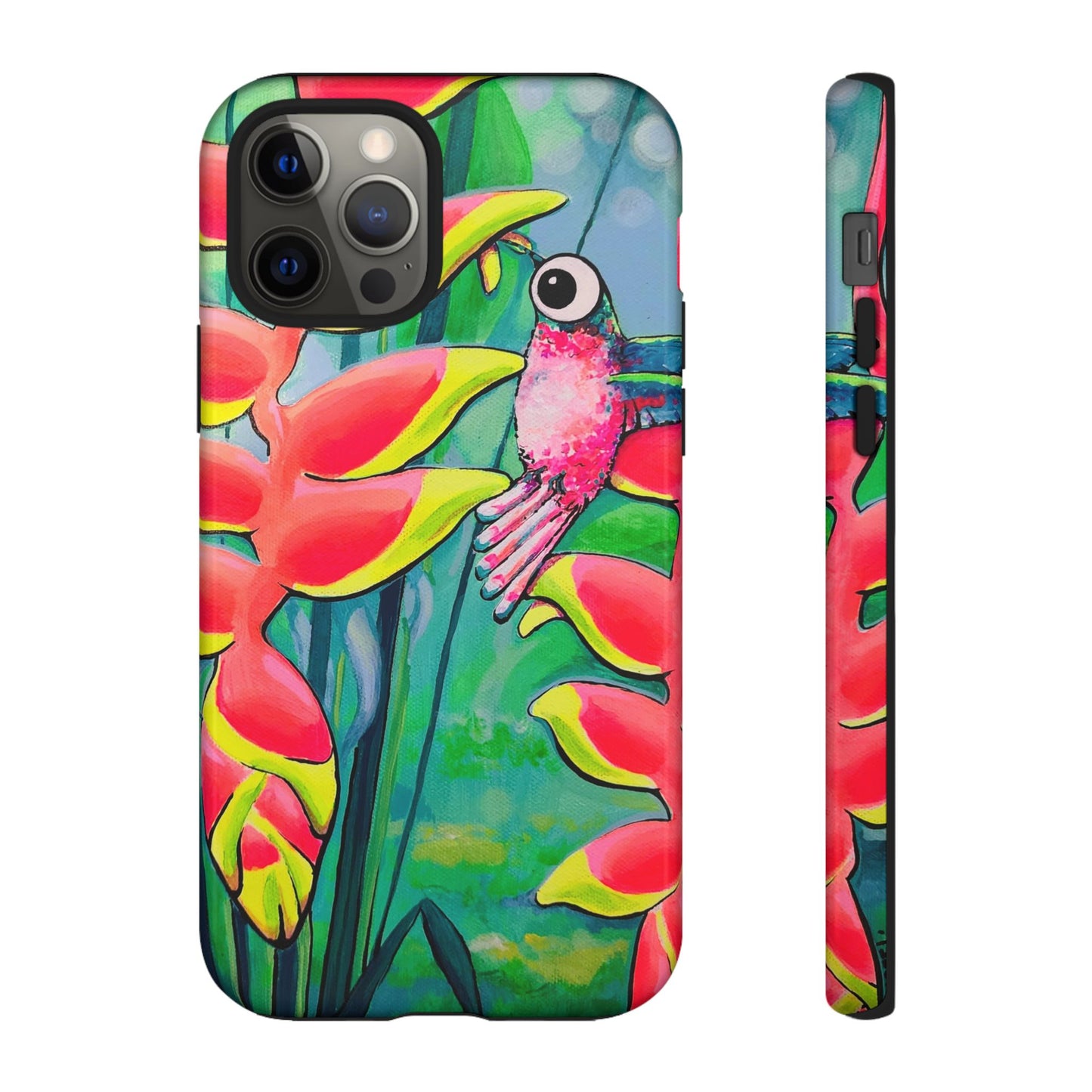 Cyclops Hummingbirds Tough Phone Case