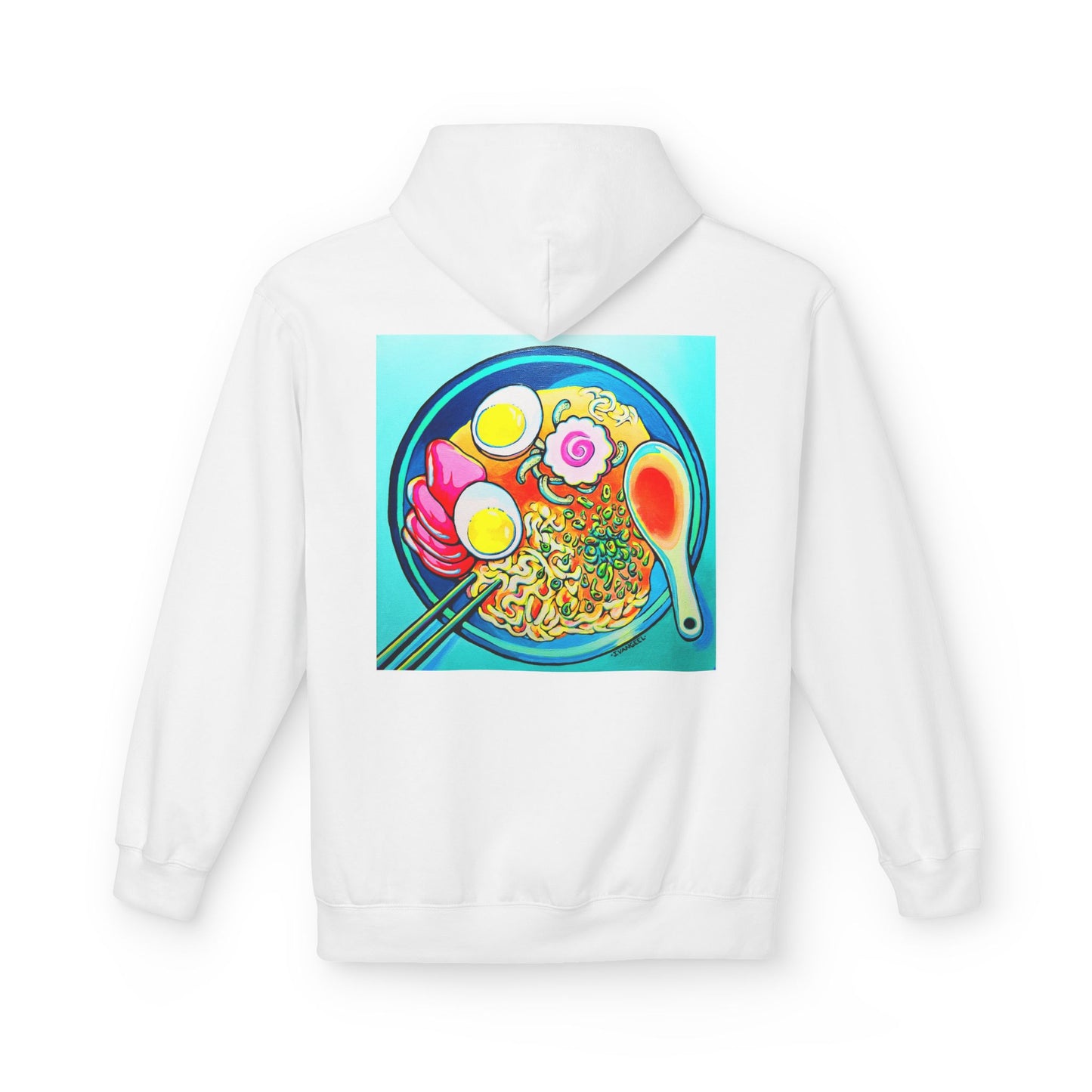 Unisex Neon Ramen Soft Hoodie