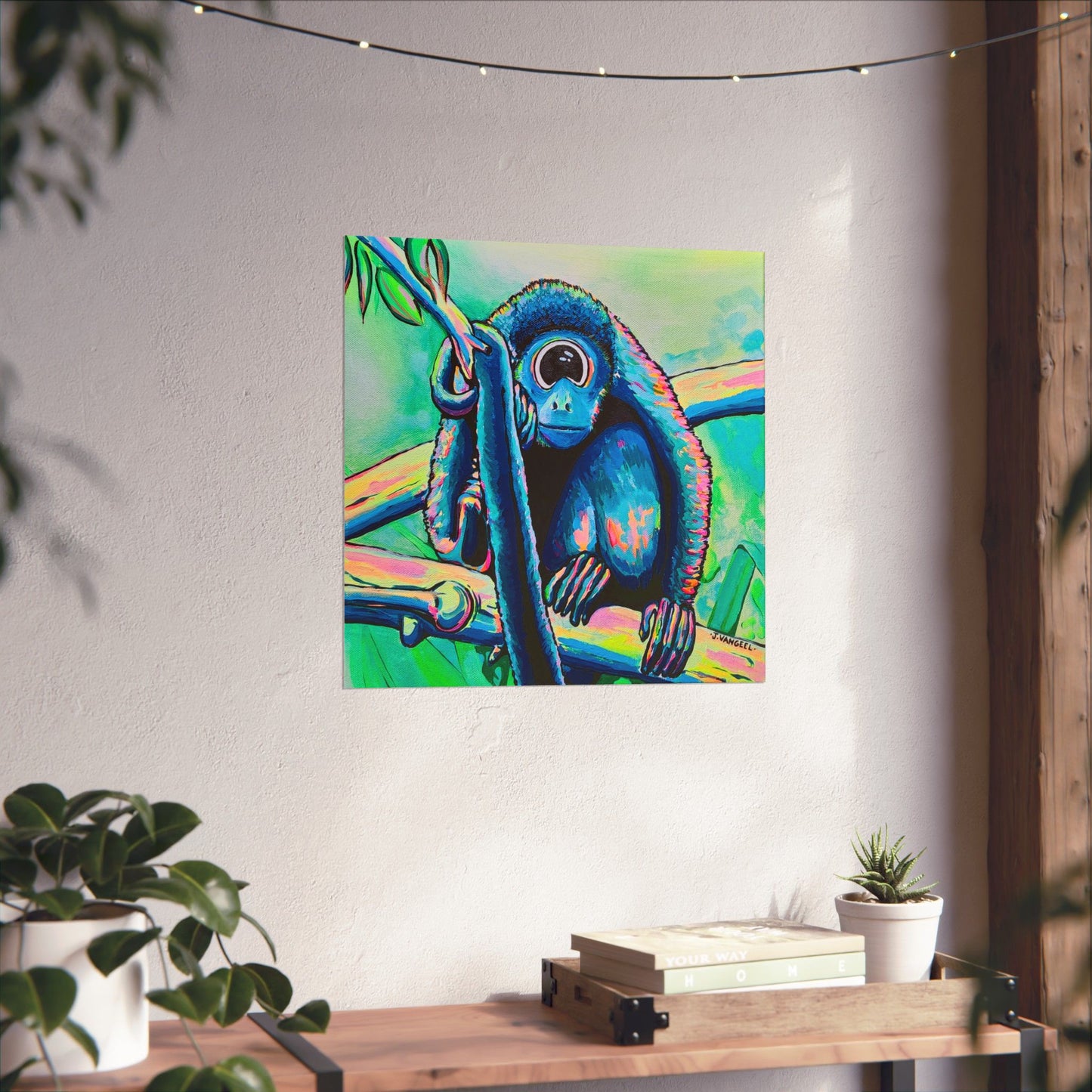 Cyclops Monkey Bocas Giclée Art Poster
