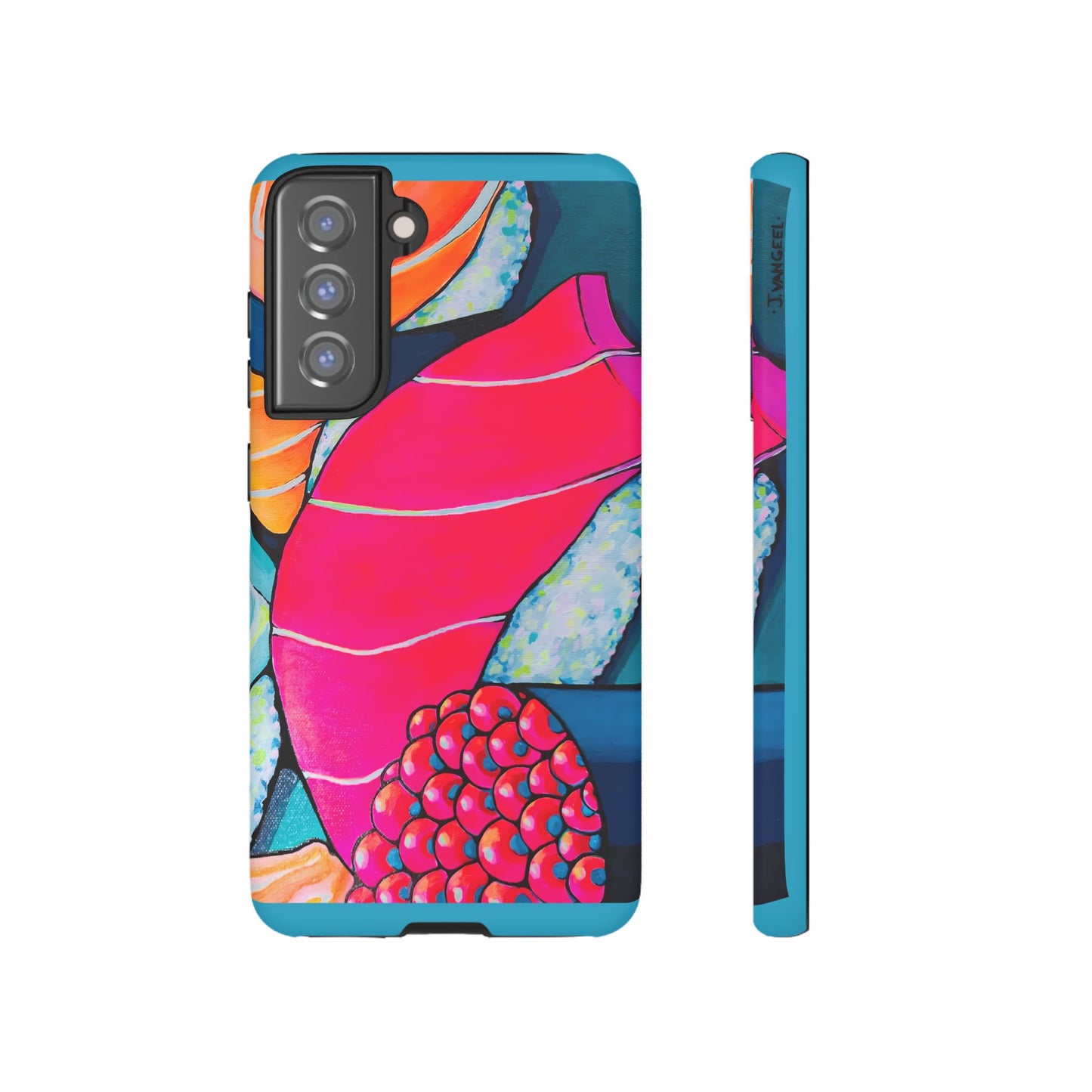 Coque de téléphone résistante Néon Sushi