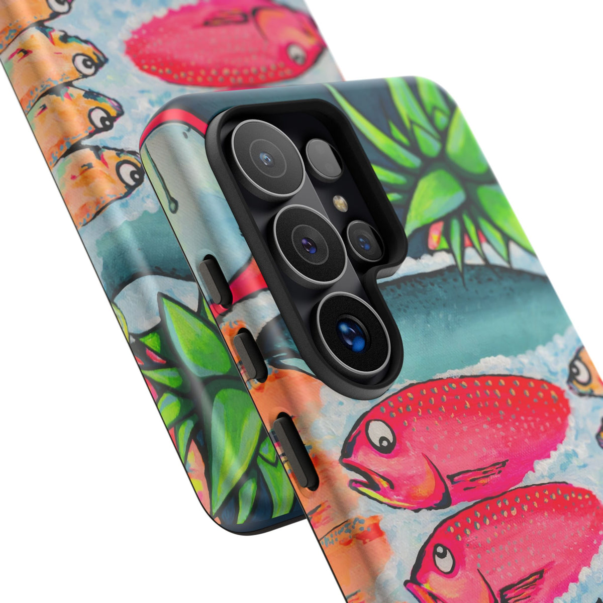 Neon Cabo Fish Market Tough Phone Case