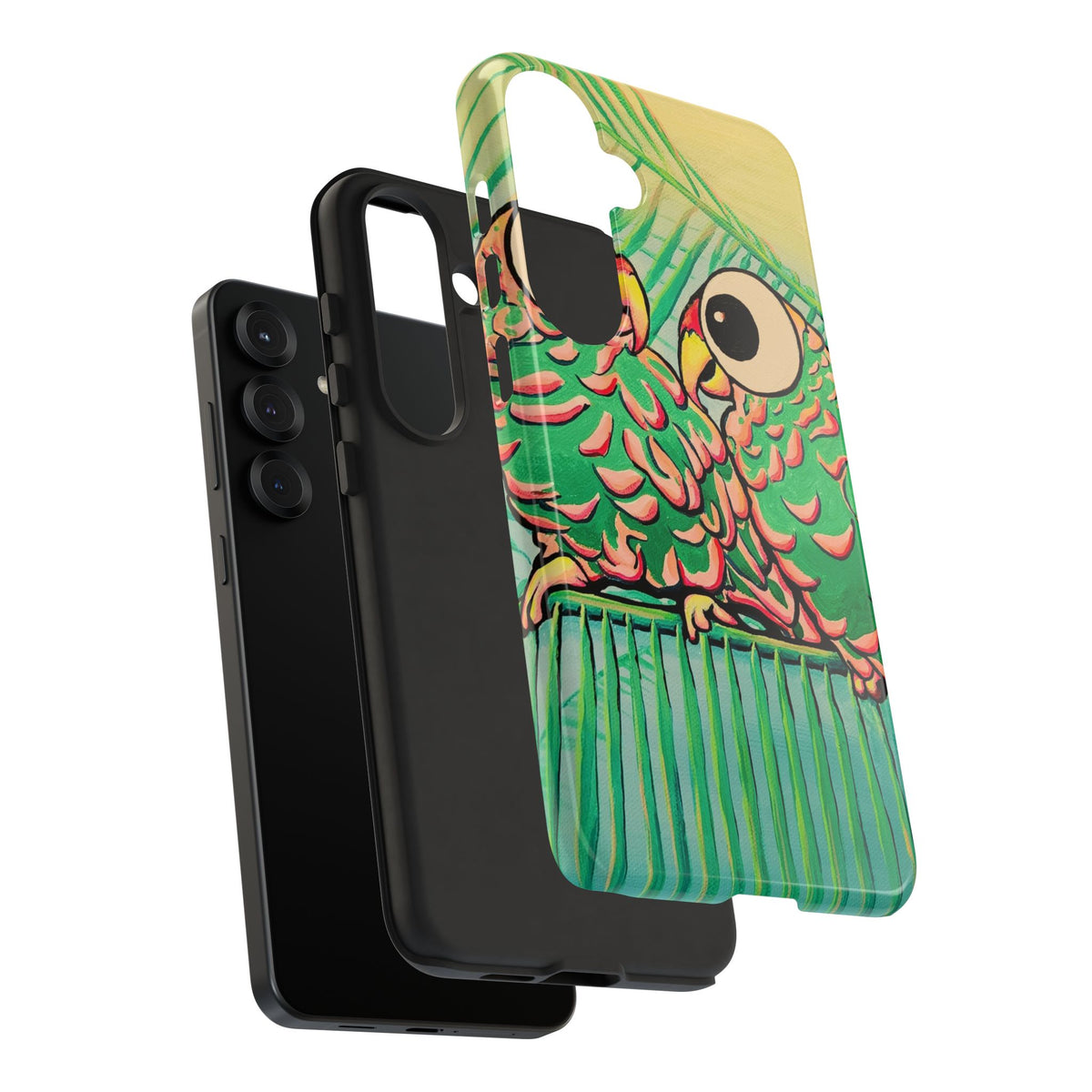 Chatty Cyclops Parrots Tough Phone Case