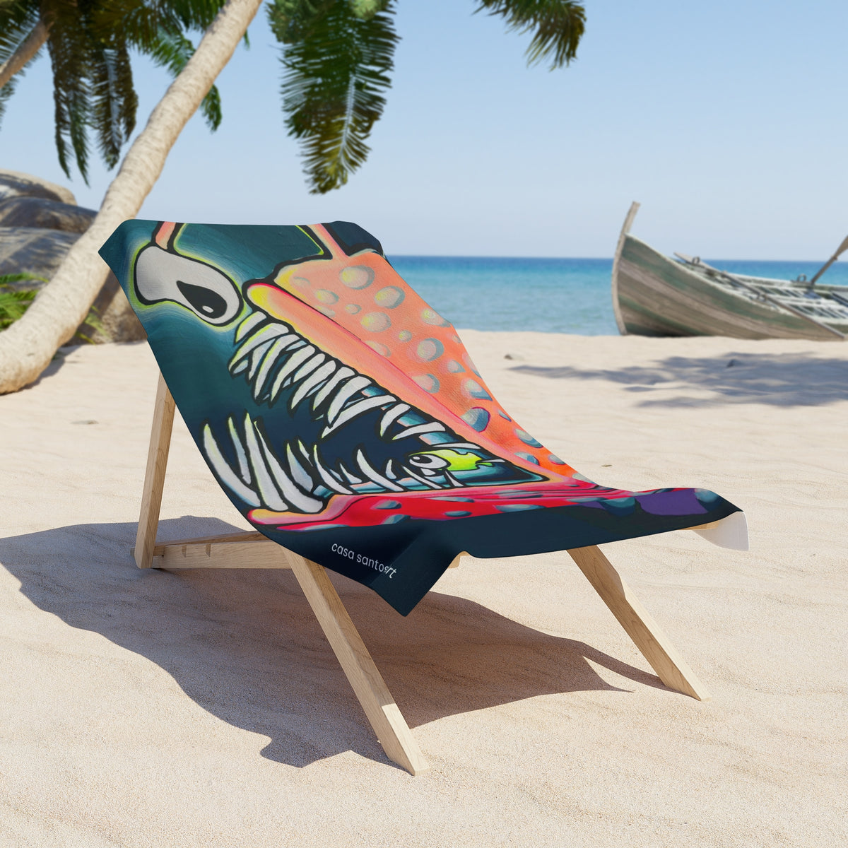 Cyclops Anglerfish Beach Towel
