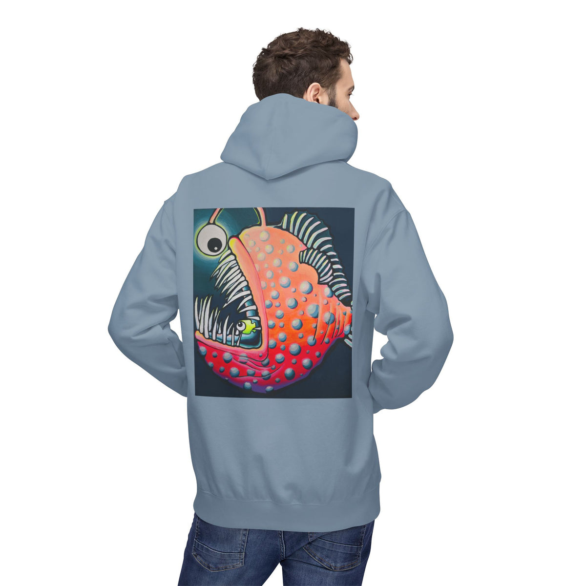 Unisex Cyclops Anglerfish Soft Hoodie