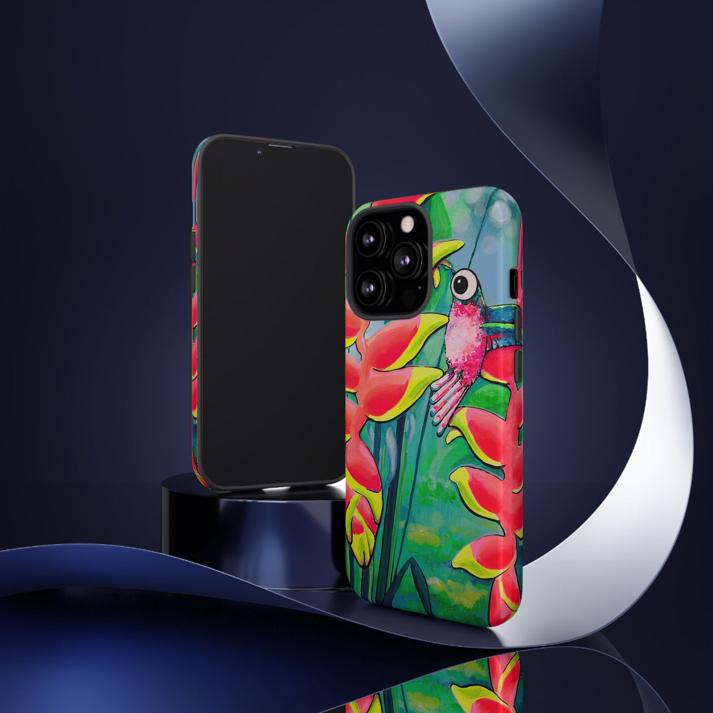 Cyclops Hummingbirds Tough Phone Case