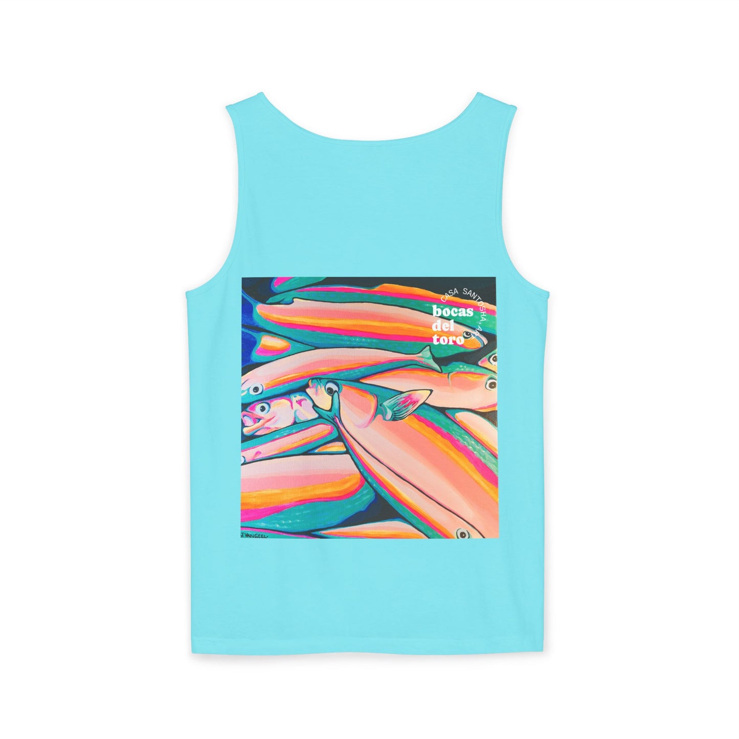 Unisex Neon Fish Tank Top - Perfect for Summer Vibes