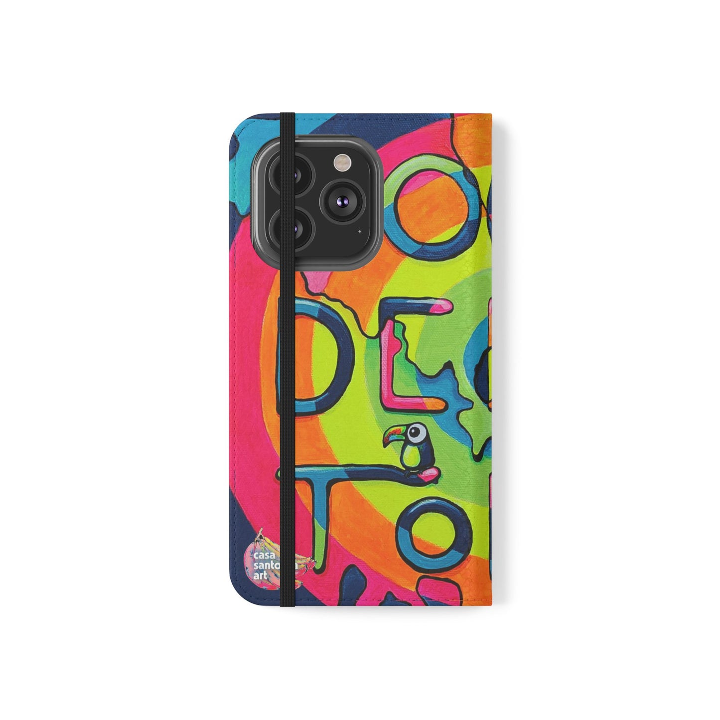 Bocas Del Toro Islands Flip Phone Case – Wallet Cover with Card Slots