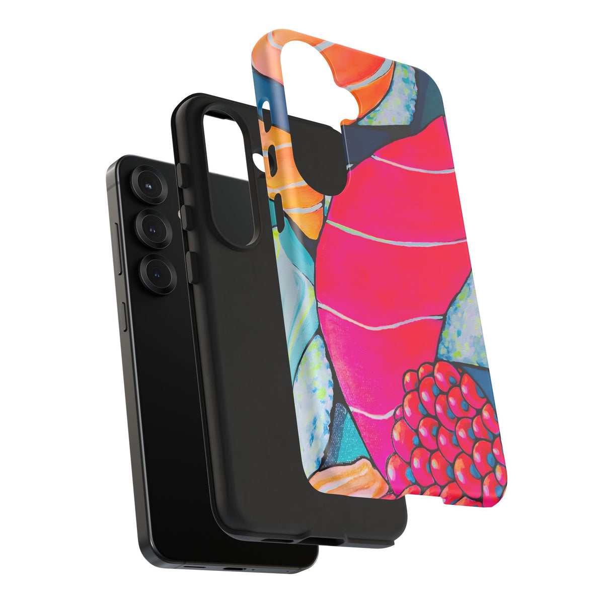 Coque de téléphone résistante Néon Sushi