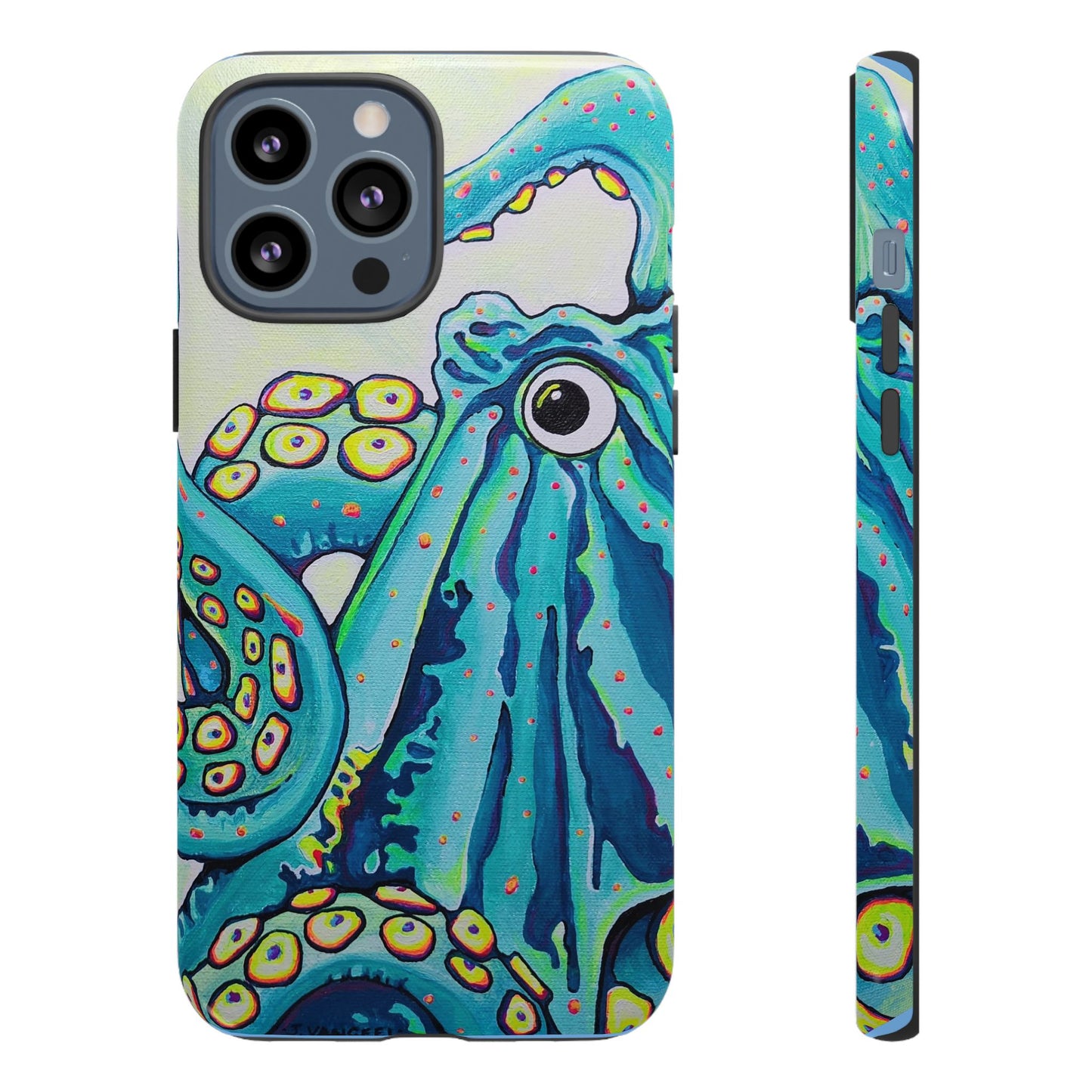 Cyclops Octopus Tough Phone Case