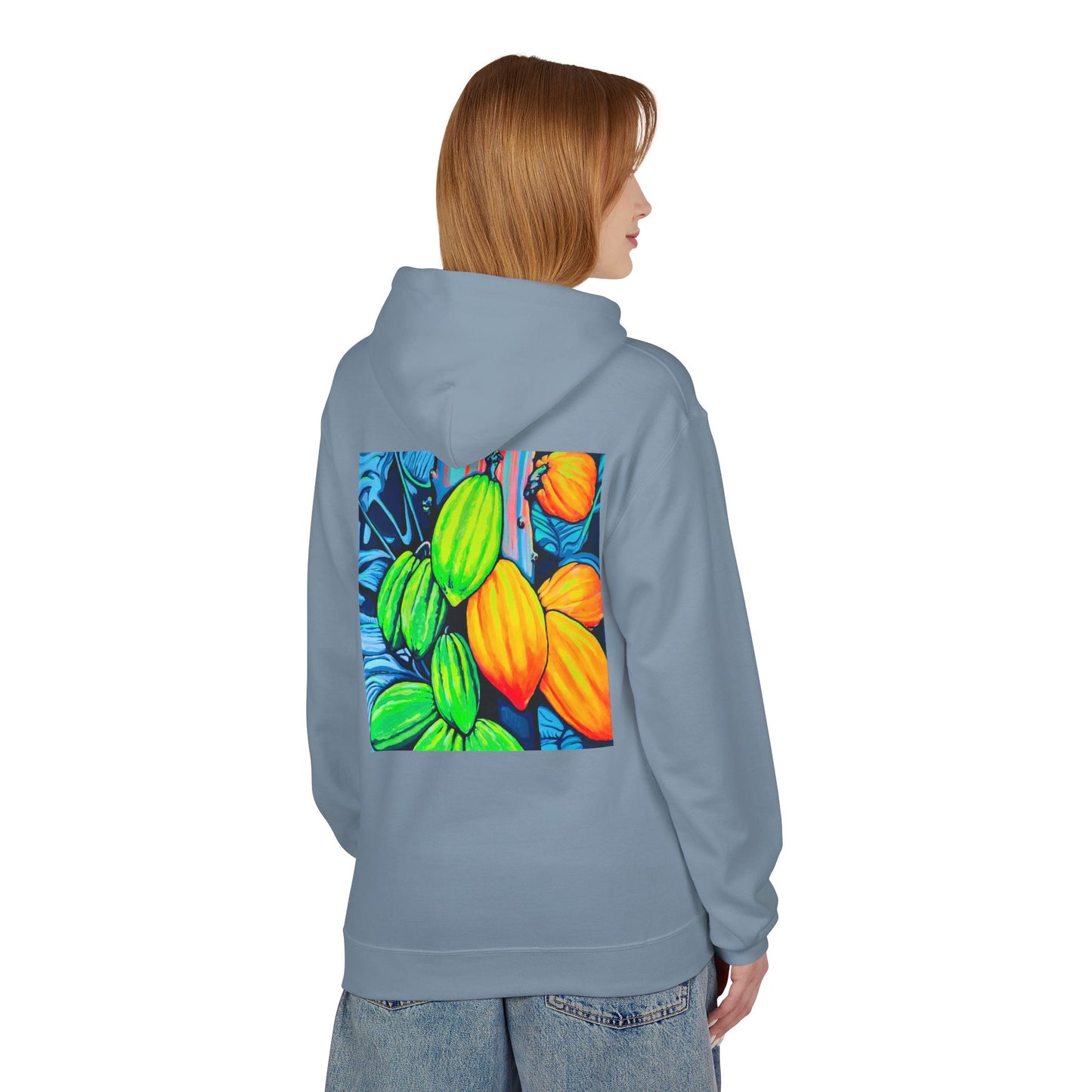 Unisex Neon Cacao Soft Hoodie