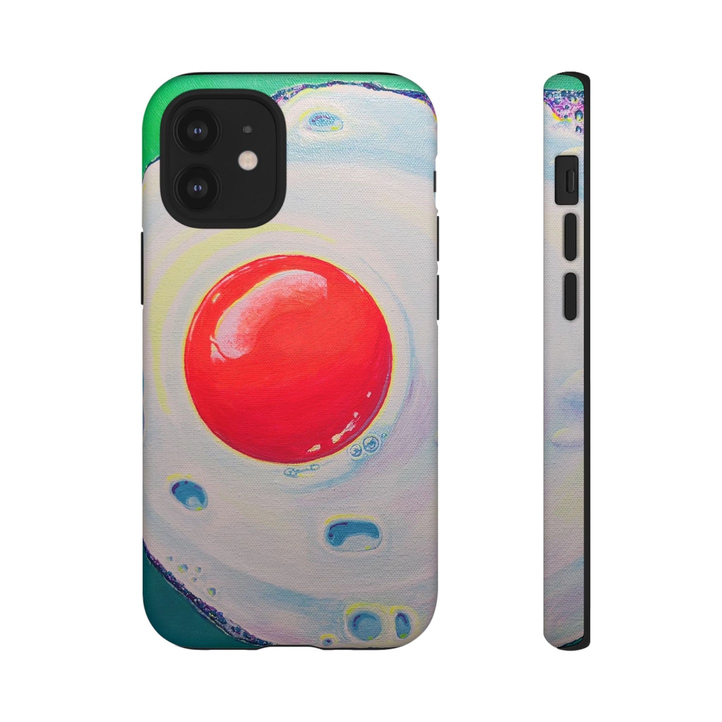 Neon Fried Egg Tough Phone Case