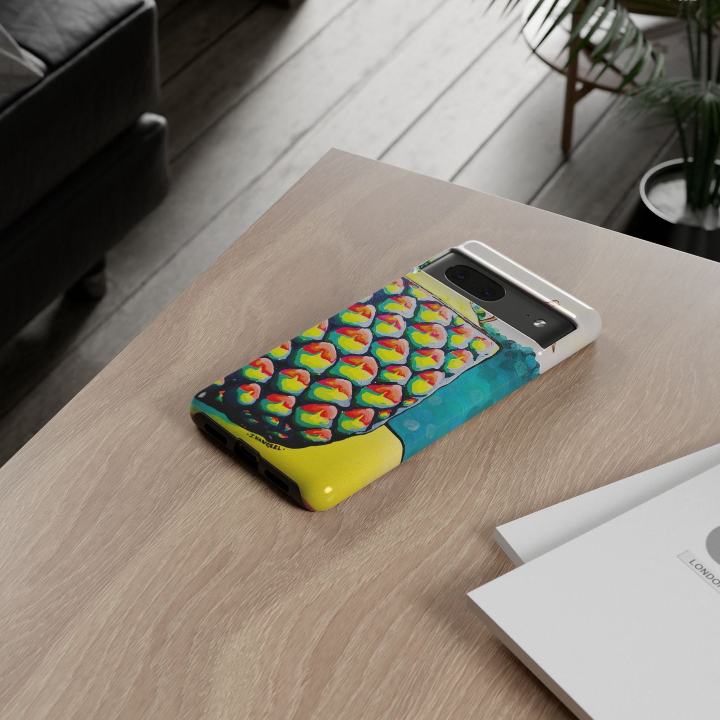 Neon Piña Colada Tough Phone Case