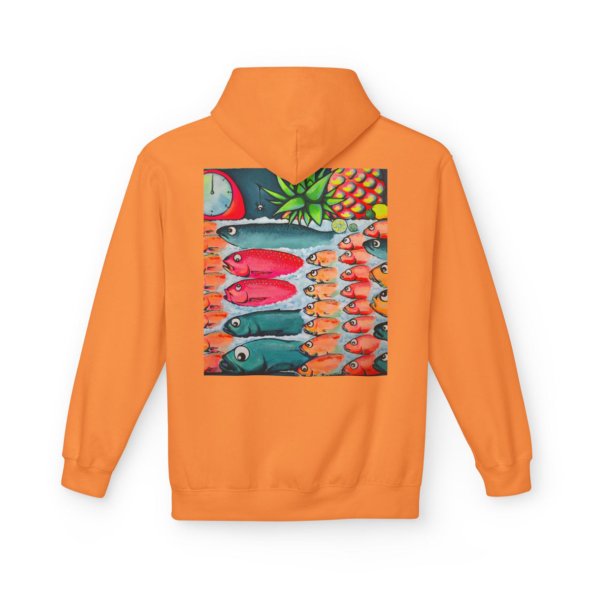 Unisex Neon Cabo Fish Market Soft Hoodie