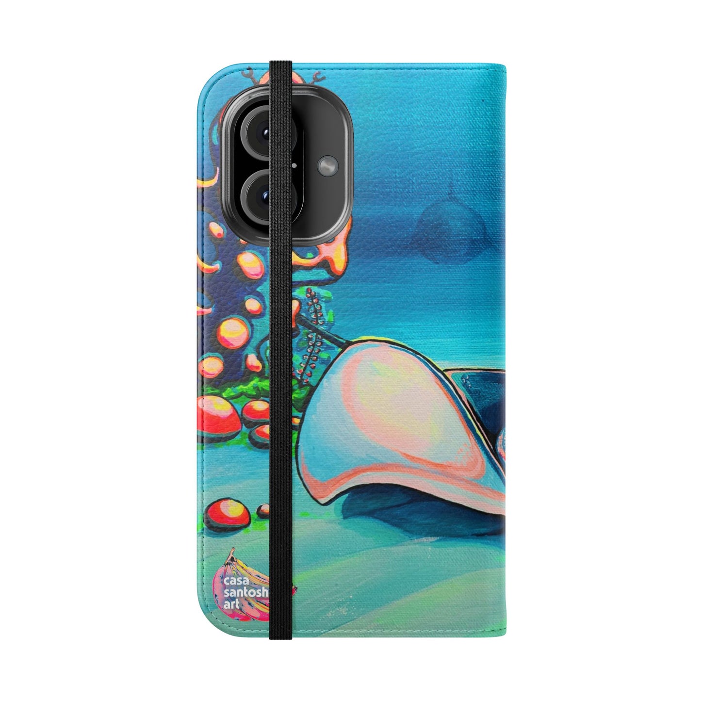 Cyclops Stingray Flip Phone Case – Wallet Cover with Card Slots