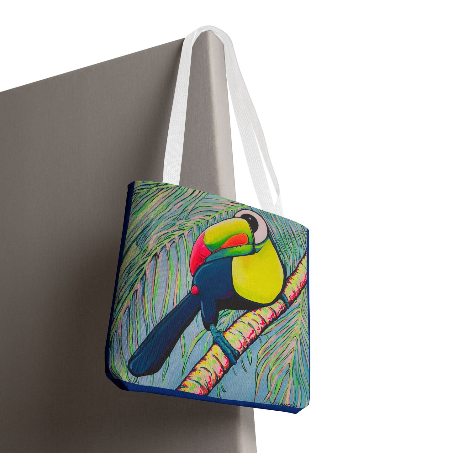 Premium Cyclops Toucan Tote Bag, Original Artist Design, Reusable Shopping Tote,  Eco-Friendly