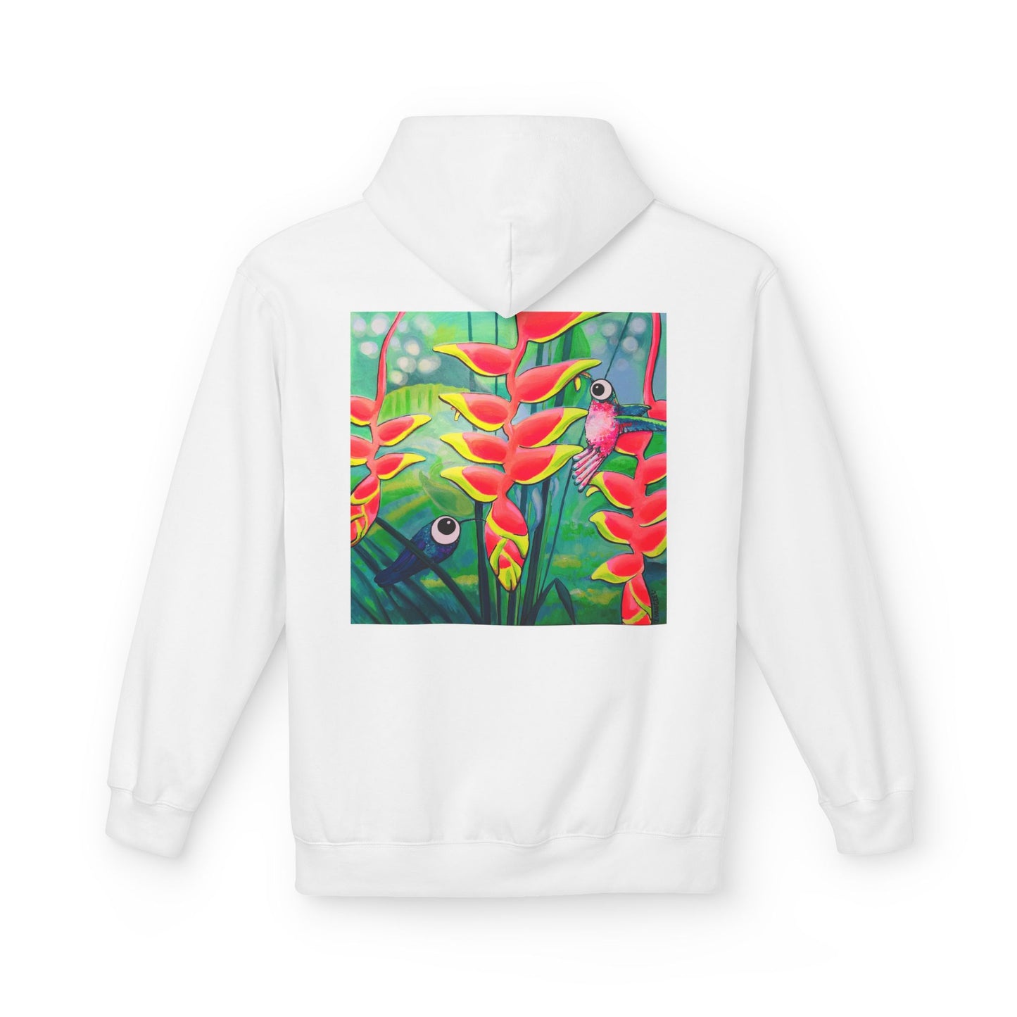 Unisex Cyclops Hummingbirds Soft Hoodie