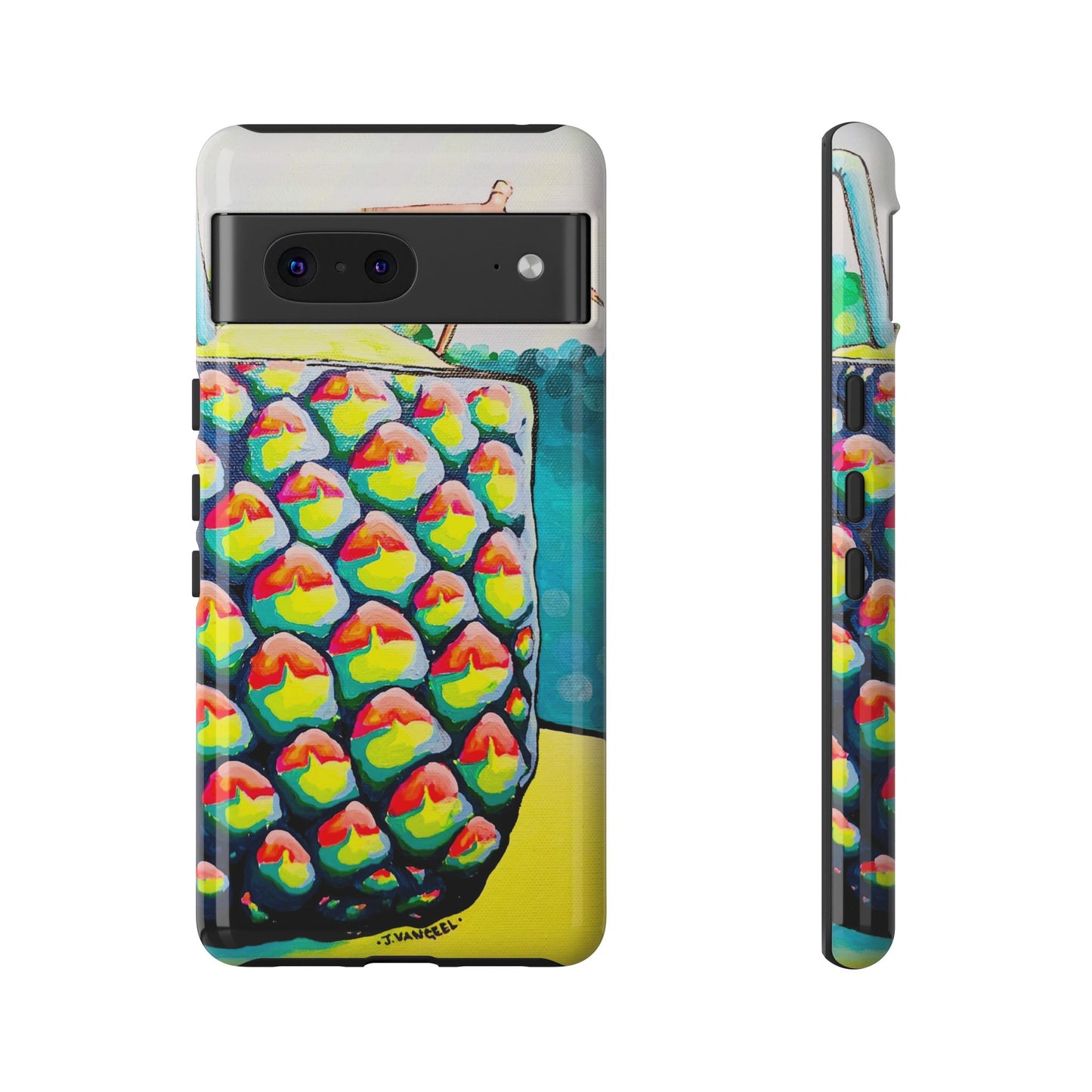 Neon Piña Colada Tough Phone Case
