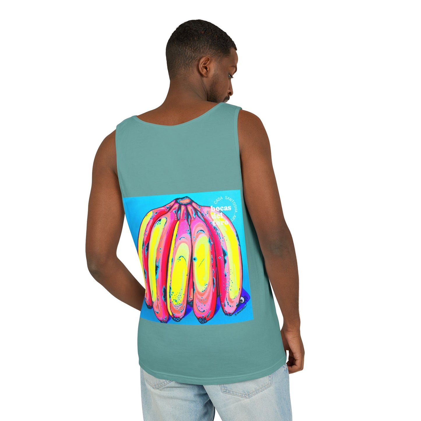 Unisex Neon Fat Bananas Tank Top - Perfect for Summer Vibes