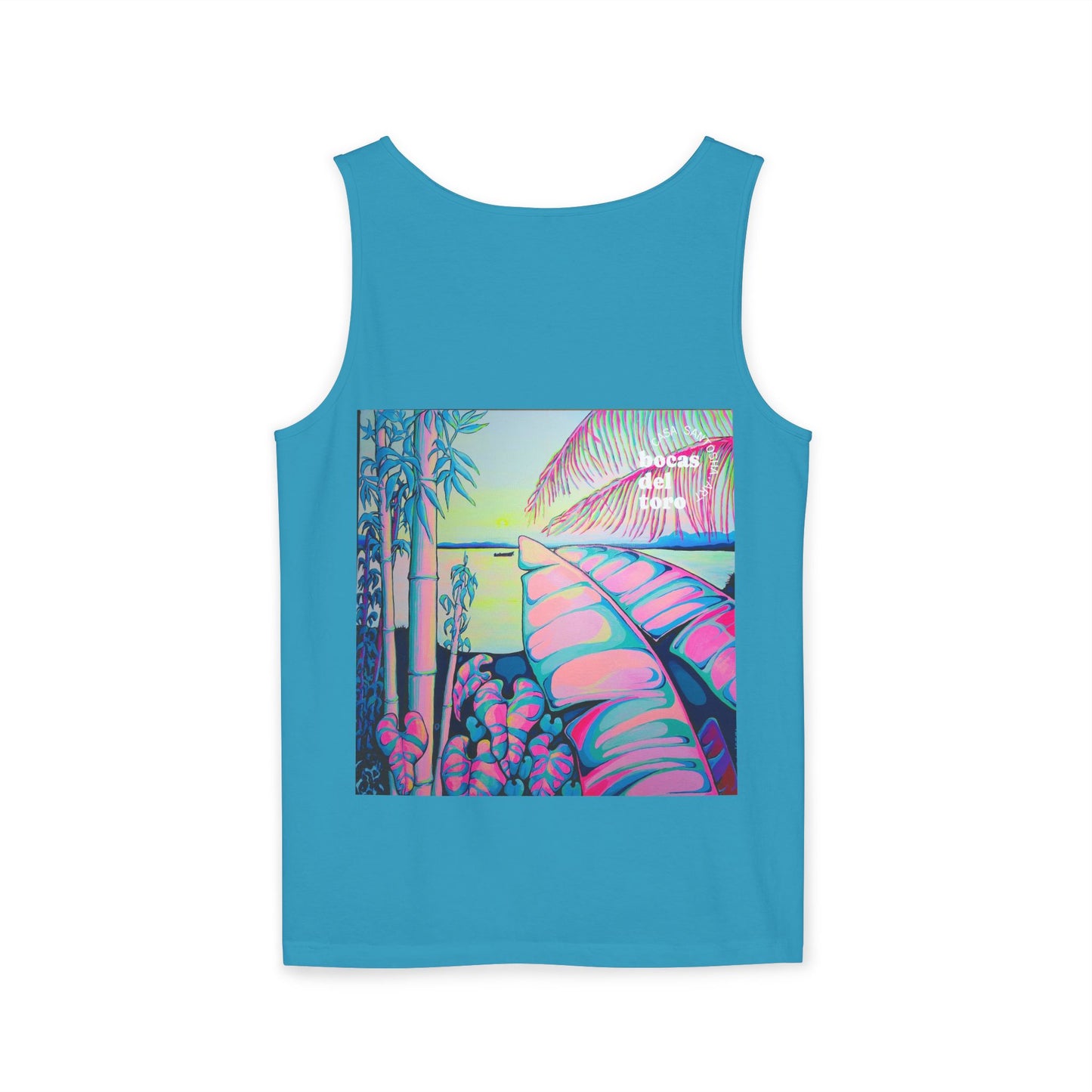 Unisex Serenity Bocas Tank Top - Perfect for Summer Vibes