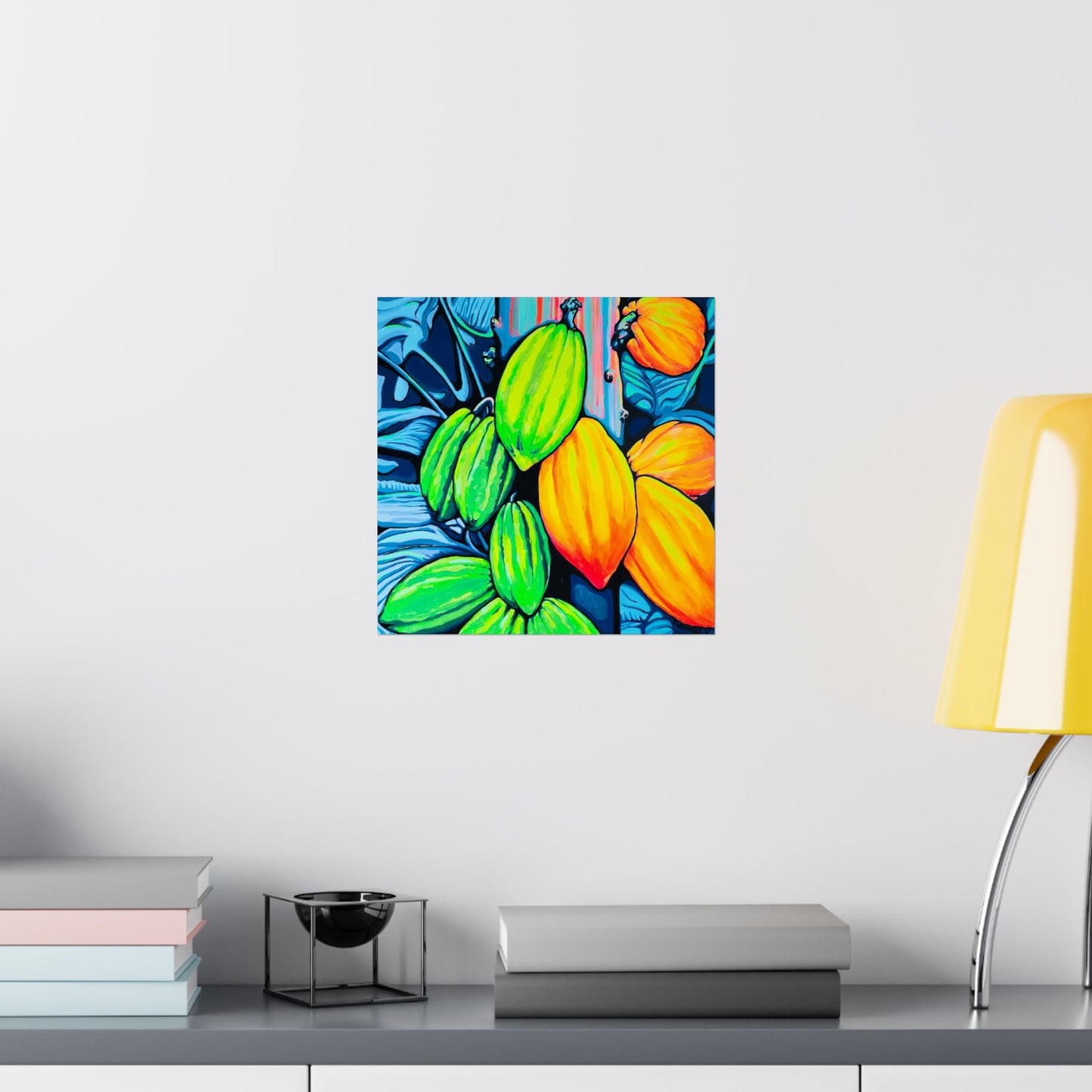 Neon Cacao Giclée Art Poster