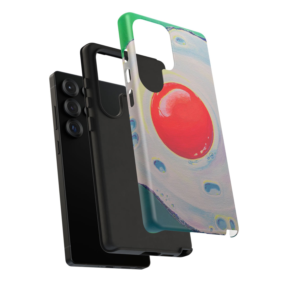 Neon Fried Egg Tough Phone Case
