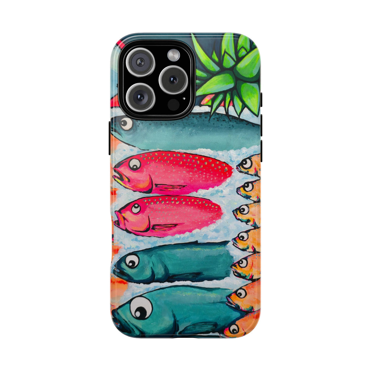 Neon Cabo Fish Market Tough Phone Case