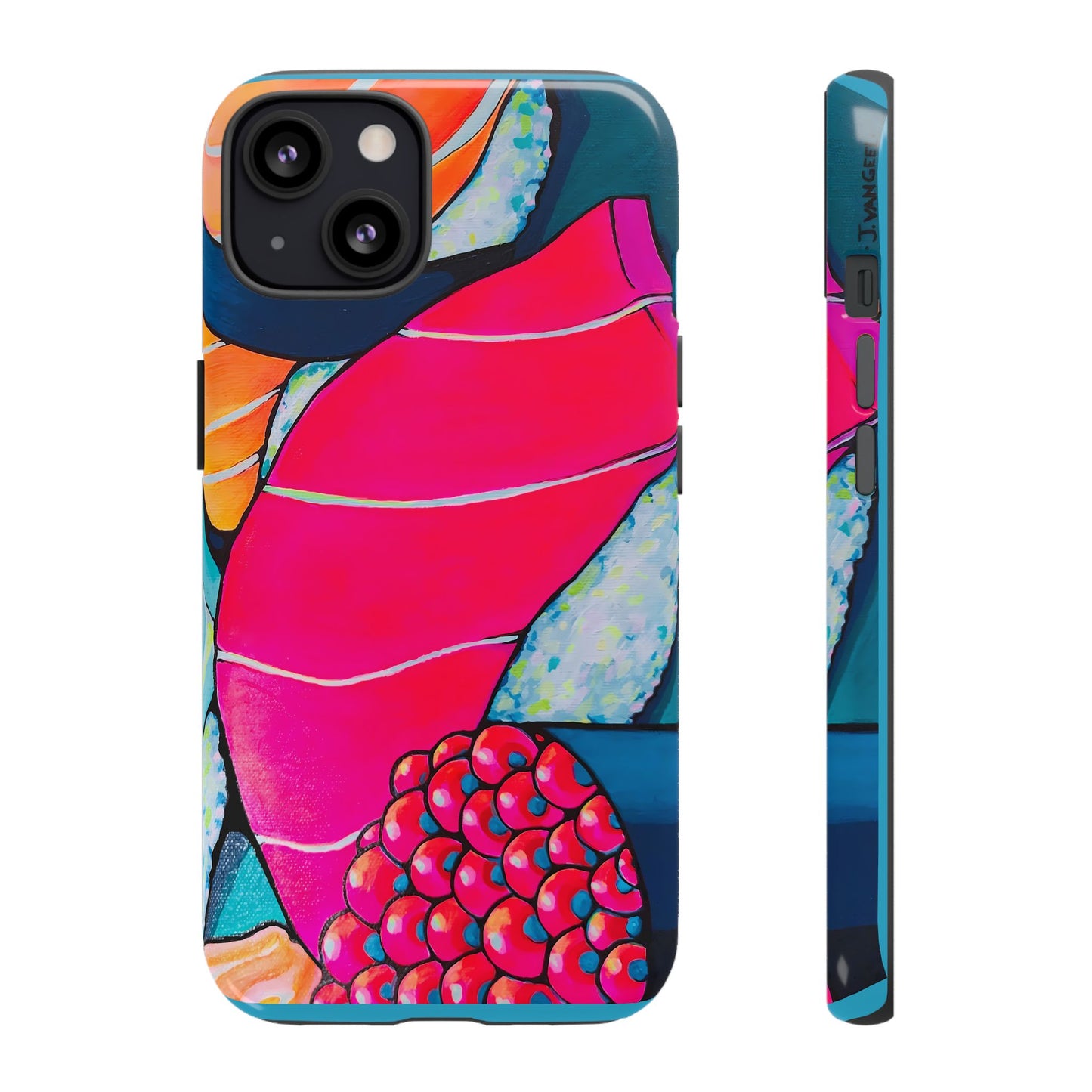 Coque de téléphone résistante Néon Sushi