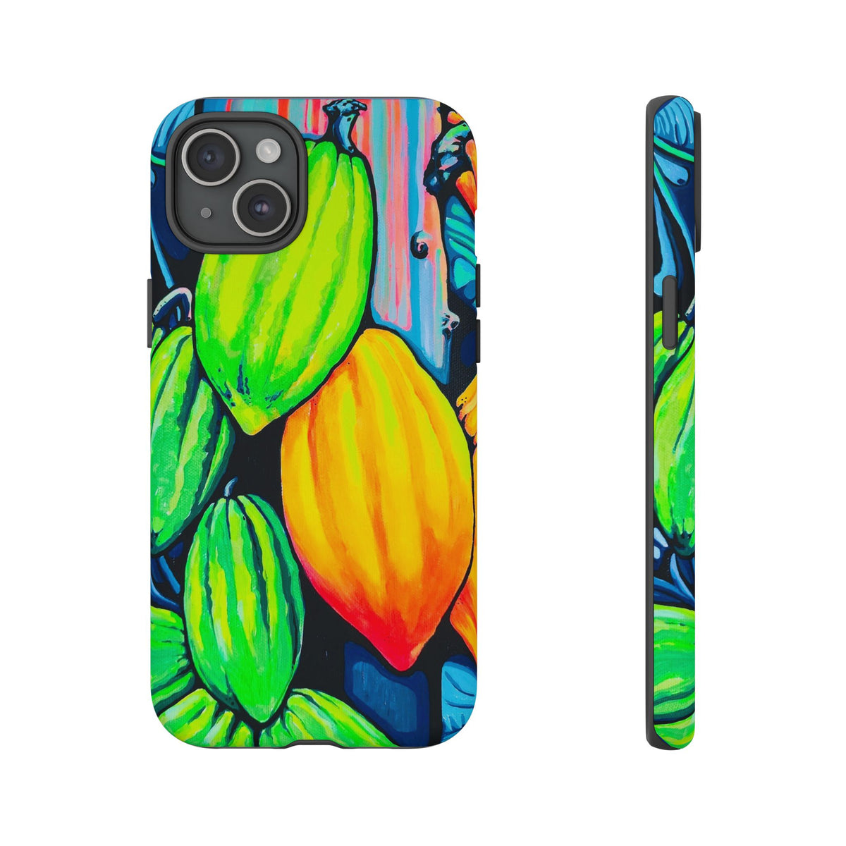 Coque de téléphone robuste Cacao Néon