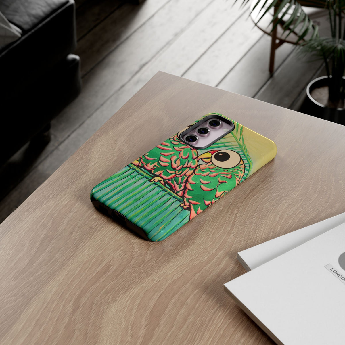 Chatty Cyclops Parrots Tough Phone Case