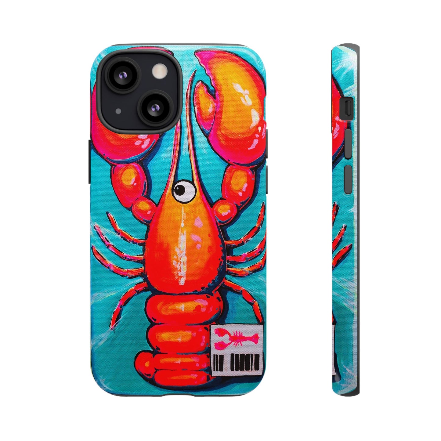 Neon Lobster Tough Phone Case