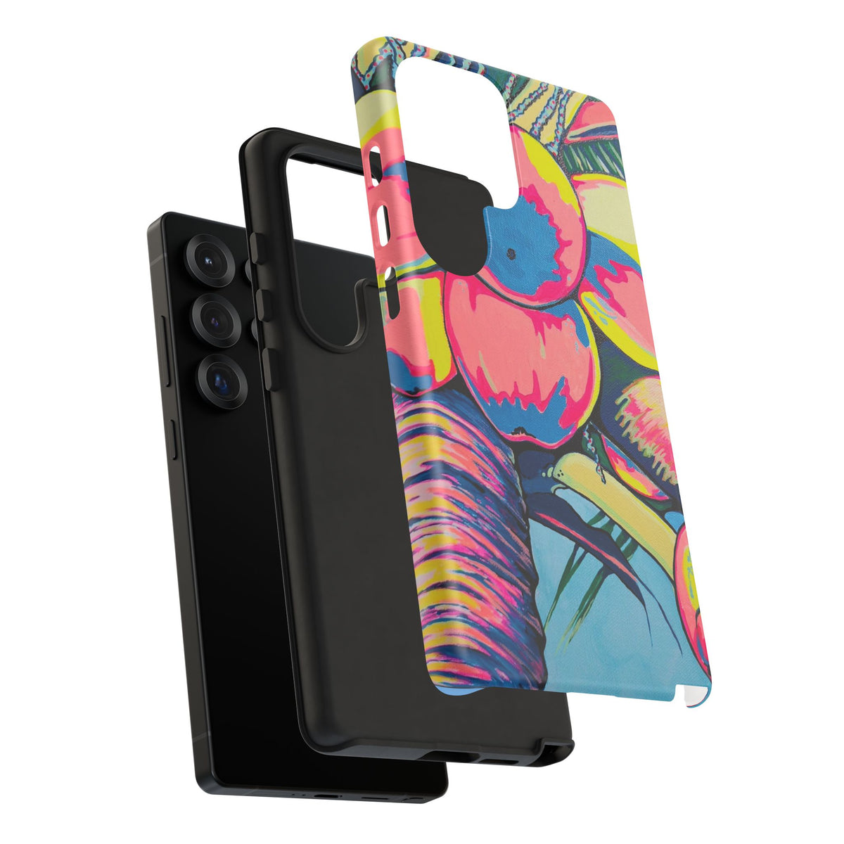 Neon Coconuts Tough Phone Case
