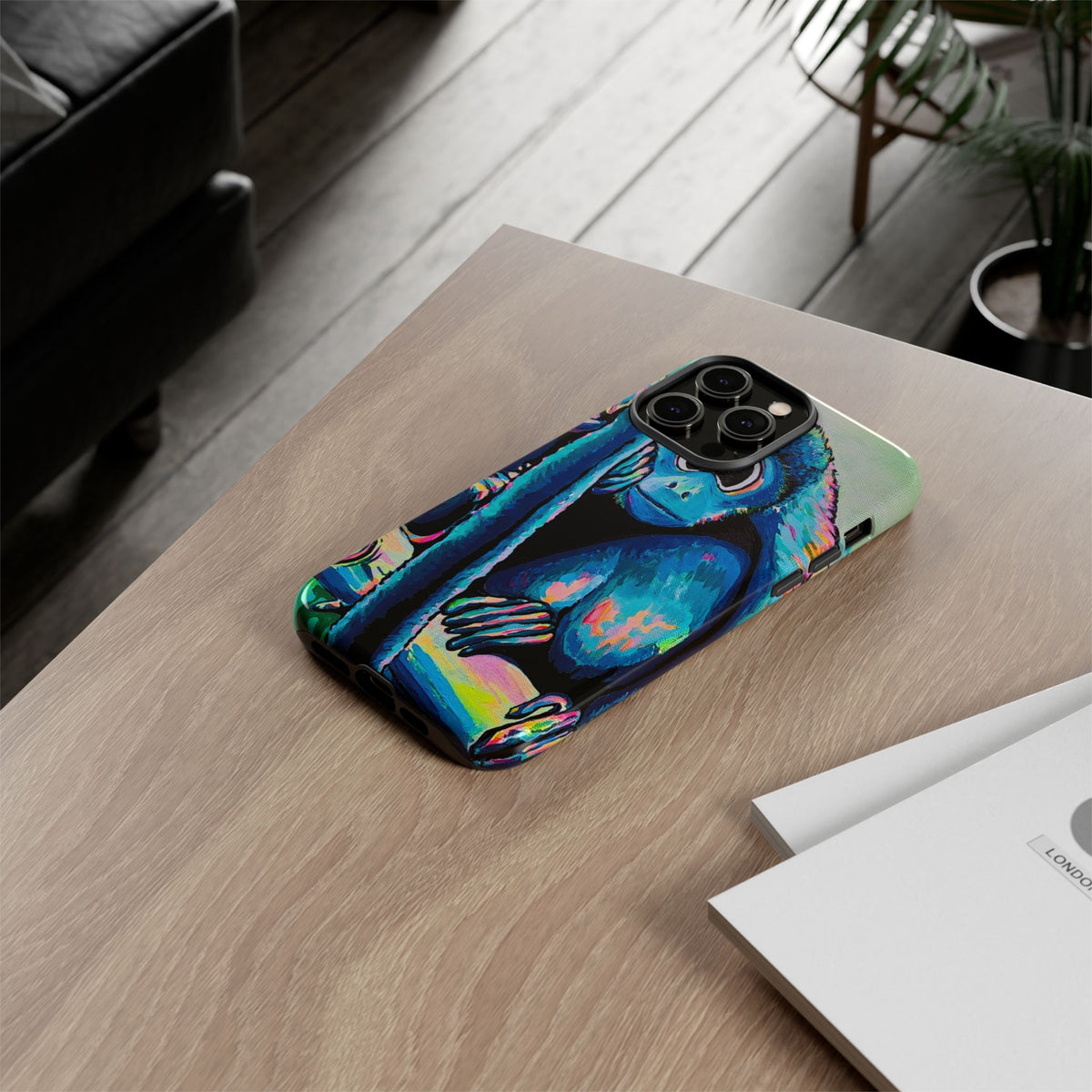 Cyclops Monkey Tough Phone Case