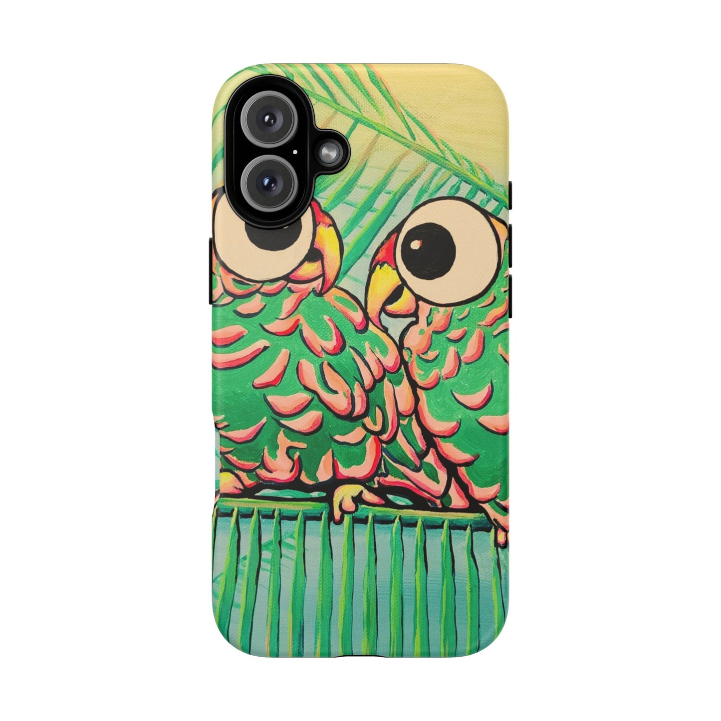 Chatty Cyclops Parrots Tough Phone Case