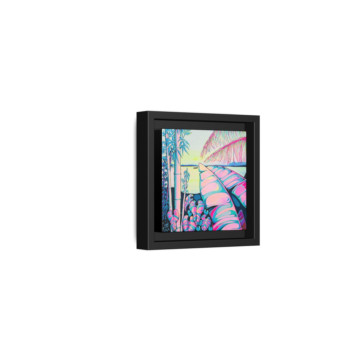 Impression sur toile « Sérénité encadrée Bocas »