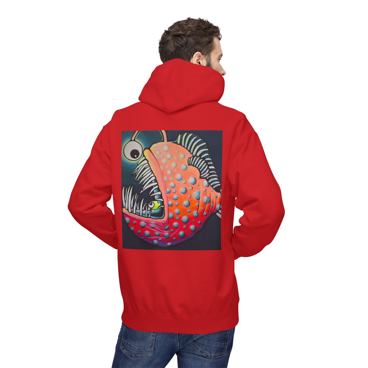 Unisex Cyclops Anglerfish Soft Hoodie