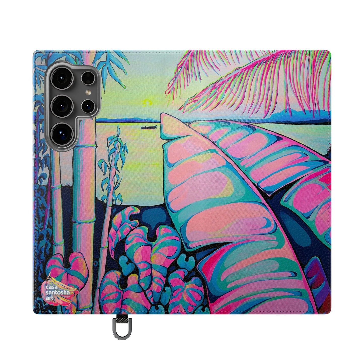 Serenity Bocas Flip Phone Case – Wallet Cover with Card Slots