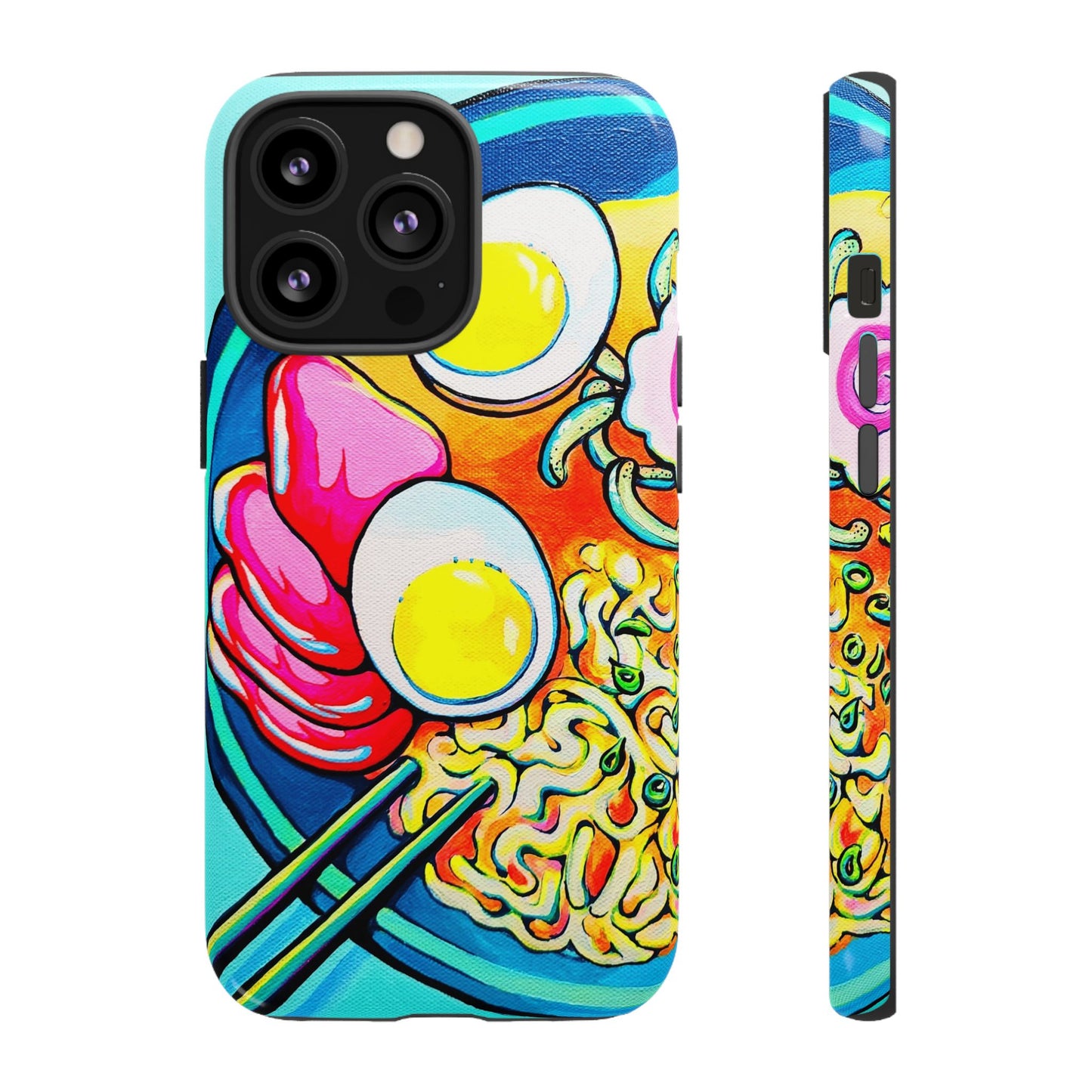 Neon Ramen Tough Phone Case