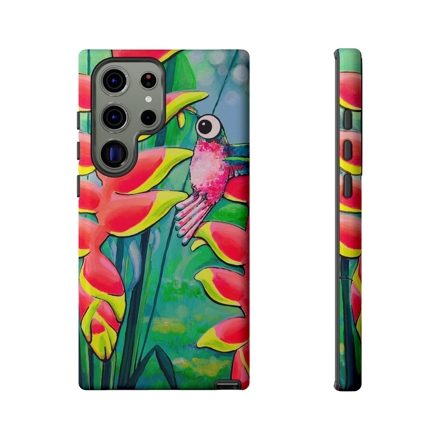 Cyclops Hummingbirds Tough Phone Case