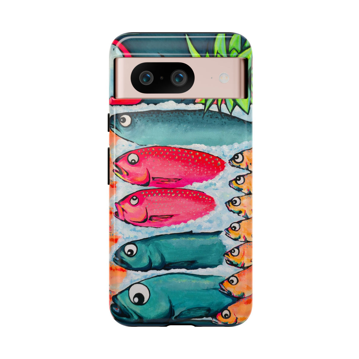 Neon Cabo Fish Market Tough Phone Case