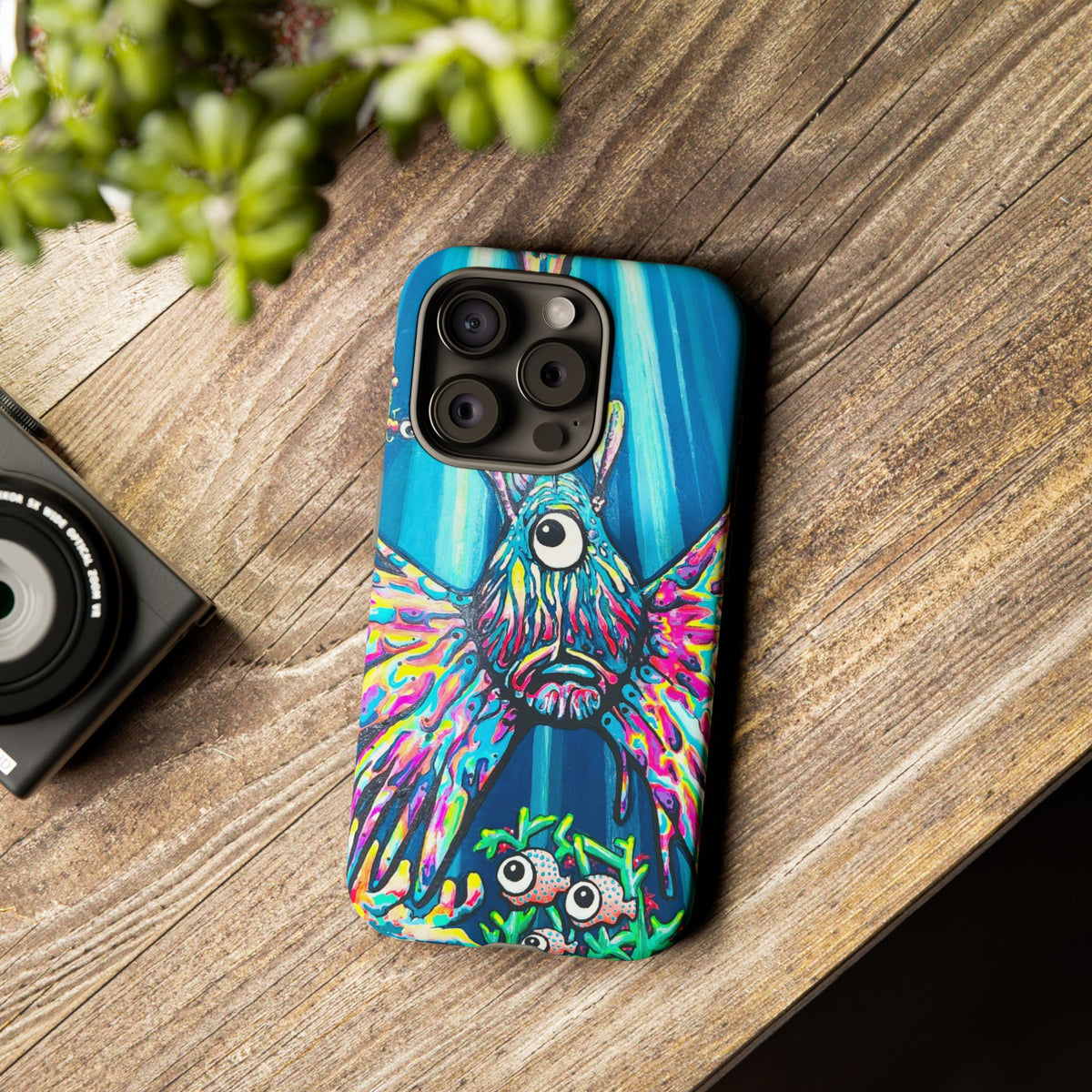 Cyclops Lionfish Tough Phone Case