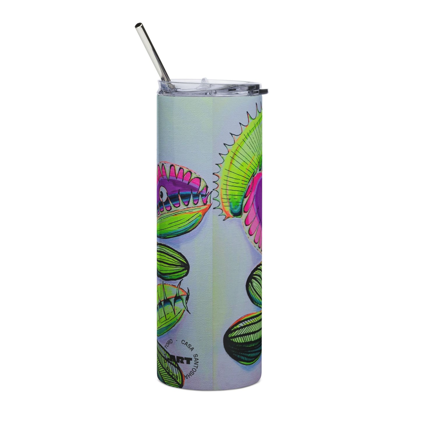 Cyclops Venus Fly Trap Stainless Steel Tumbler, 20oz | Fun Travel Mug, Eco-Friendly